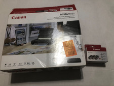 Cables de impresora de inyección de tinta todo en uno inalámbricos Canon PIXMA TR150 y tinta nueva segunda mano  Embacar hacia Mexico