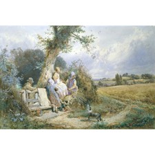 Young gleaners resting for sale  LONDON