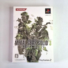 Metal Gear Solid 3 Snake Eater + MGS 1 & 2 PS2 PlayStation 2 Japanese Complete  comprar usado  Enviando para Brazil