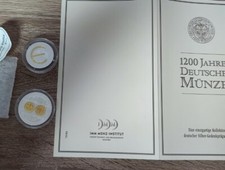 Silbermünze medaille 1200 gebraucht kaufen  Dingolfing