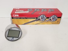 NOVO NA CAIXA! TERMÔMETRO DIGITAL SANI-FLOW DE 9" INOXIDÁVEL DE CHICAGO DT-1/2NPT-BK-DF comprar usado  Enviando para Brazil