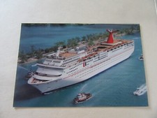 Cartão postal Carnival Cruise Line "navio divertido" fantasia publicidade/lembrança - não publicado comprar usado  Enviando para Brazil