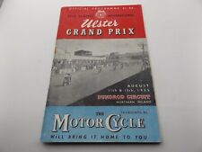 1955 dundrod programme for sale  ST. IVES