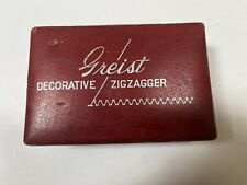 Vintage decorative zigzagger for sale  Jennings
