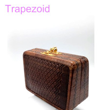 BOLSA FEMININA CARTEIRA BOLSA CLUTCH TAILANDESA TECIDO VIME LIGODIUM NATURAL FEITA À MÃO PRESENTE, usado comprar usado  Enviando para Brazil