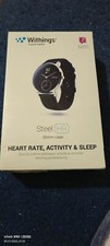 Withings steel watch for sale  LONDON