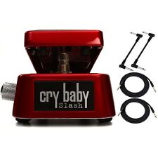 Pedal de efeitos de guitarra Dunlop SW95 Slash Signature Cry Baby Wah com cabos comprar usado  Enviando para Brazil