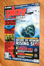 2003 Playstation Magazin Final Fantasy Resident Evil Dead Aim Metal Gear Solid 2 comprar usado  Enviando para Brazil