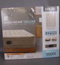 Colchão de ar Intex 64427ED Dura-Beam Deluxe ultra pelúcia com bomba queen, usado comprar usado  Enviando para Brazil