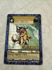 Greymon digimon tcg for sale  Coplay