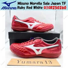 Mizuno Morelia Sala Japão TF vermelho rubi branco Q1GB250260 tamanho masculino, usado comprar usado  Enviando para Brazil