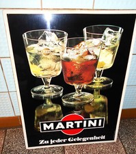 Riginal martini werbeschild gebraucht kaufen  Trebbin