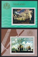 Sealand - 1970 Dois navios S/S MNH barcos pinturas transporte comprar usado  Enviando para Brazil
