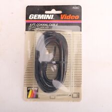 Cabo coaxial vídeo RG6C Gemini 6 pés comprar usado  Enviando para Brazil