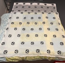 Gardine fußball motiv gebraucht kaufen  Bergisch Gladbach
