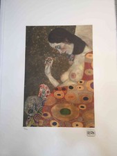 Gustav Klimt off set lithograph cm 50x70 signing on sheet with certificate comprar usado  Enviando para Brazil