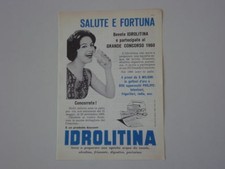 Advertising pubblicità 1960 usato  Salerno