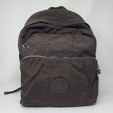 Mochila Kipling marrom náilon tamanho completo em ótimo estado ** Sem chaveiro macaco comprar usado  Enviando para Brazil