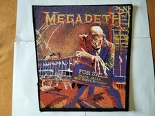 Megadeth backpatch riginal gebraucht kaufen  Mannheim