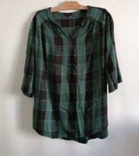 Blouse vert noir d'occasion  Bourg-de-Thizy