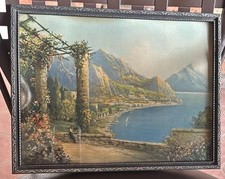 Antique print scenery for sale  Bisbee