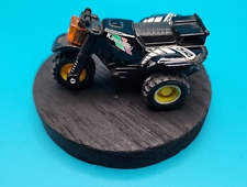 Pinzas vintage Zee Toys 1982 3 ruedas, neumáticos de goma Kawasaki 250 negro amarillo segunda mano  Embacar hacia Mexico