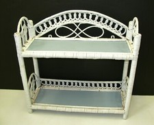 Vintage white wicker for sale  New Hampton