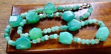 Vintage chunky aqua for sale  PICKERING