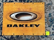 Óculos de sol vintage Oakley loja de vinil cartaz banner X era do metal 36x29 #2 comprar usado  Enviando para Brazil