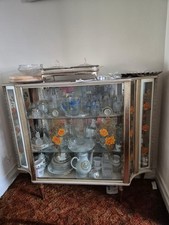 1960s glass cabinet for sale  LONDON