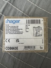 Hager cdb663e fehlerstromschut gebraucht kaufen  Nürnberg