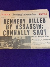 Vintage 1963 newspaper for sale  Sarasota