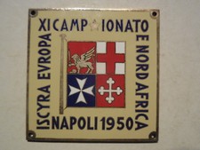 Placca campionato regata usato  San Casciano in Val di Pesa