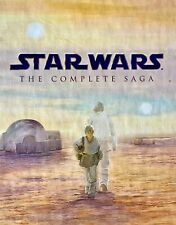 Star Wars: The Complete Saga (Blu-ray 9 Disc Set W/ Booklet & Slipcover) comprar usado  Enviando para Brazil