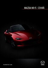 Mazda MX 5 08 / 2015 catalogue brochure slovaque Slovakia rare , używany na sprzedaż  PL
