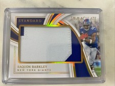 2023 Immaculate Collection Football Saquon Barkley Gold Patch /10 comprar usado  Enviando para Brazil