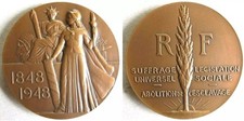 Médaille bronze centenaire d'occasion  Montpellier-