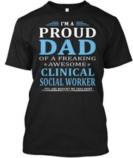Camiseta Clinical Social Worker feita nos EUA tamanho P a 5XL comprar usado Camiseta Clinical Social Worker feita nos EUA tamanho P a 5XL comprar usado  Enviando para Brazil
