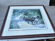 Vintage framed horse for sale  PRESTON