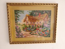 Quadro ricamato punto usato  Moncalieri