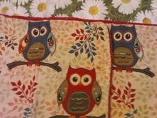 Owl cushion covers for sale  YEOVIL