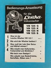 Konvolut bedienungsanleitung p gebraucht kaufen  Roth
