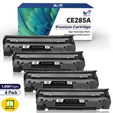 Cartucho de toner 4 peças CE285A para HP 85A Laserjet Pro P1102 P1102W M1132 M1212nf comprar usado  Enviando para Brazil