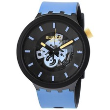 Relógio masculino Swatch Travel by Day quartzo SB03B108 comprar usado  Enviando para Brazil