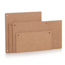 Placas de madeira com 2 furos MDF retangular placa de madeira artesanato decoração em branco comprar usado  Enviando para Brazil