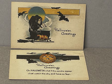 Par de cartões postais antigos de Halloween-Série #1135-Não usados!, usado comprar usado  Enviando para Brazil