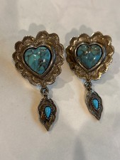 Heart stud drop for sale  Saint Paul