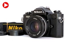 [N ESTADO PERFEITO] Nova Câmera de Filme Preta Nikon FM2 FM2N com Lente Ai-s 50mm F/1.8 do Japão comprar usado  Enviando para Brazil