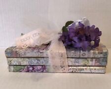 Handcrafted book stack for sale  Glenwood