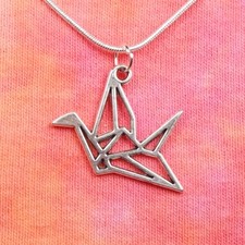 Orizuru necklace japanese for sale  Lubbock